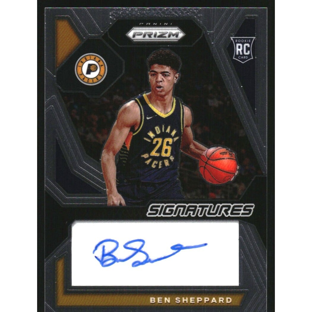 2023-24 Panini Prizm Rookie Signatures #17 Ben Sheppard. rookie card picture