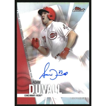 2017 Finest Autographs Refractors #FAAD Adam Duvall