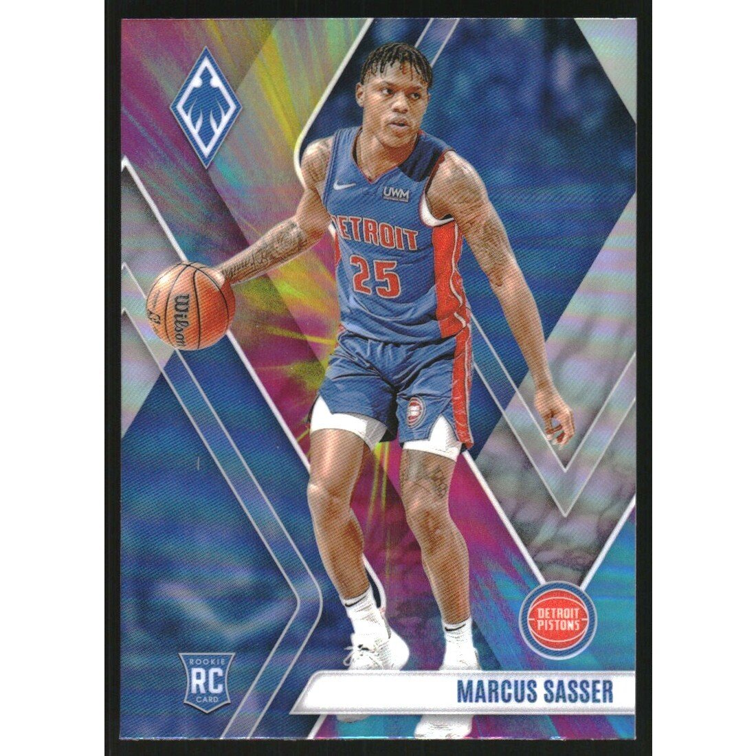 2023-24 Panini Phoenix Color Burst #263 Marcus Sasser. rookie card picture