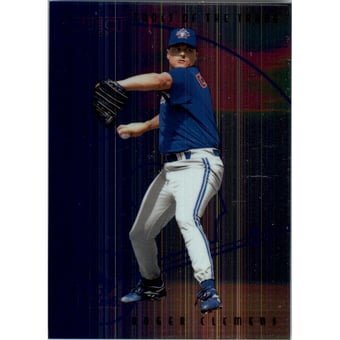 1997 Select Tools of the Trade Mirror Blue #22 R.Clemens/T.Percival