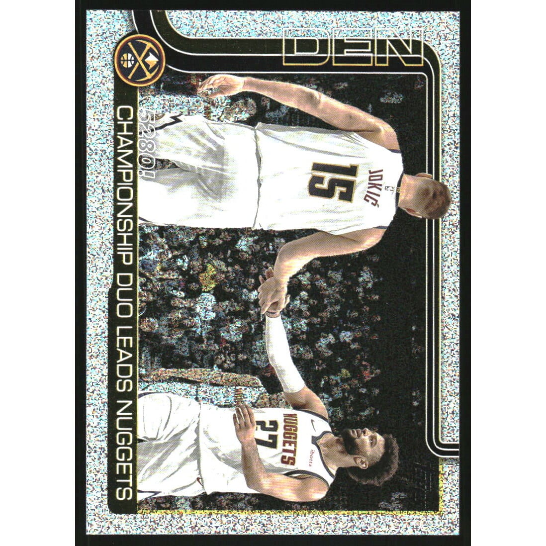 2025-26 Topps Sandglitter #286 Nikola Jokic. rookie card picture