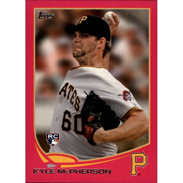 2013 Topps Mini Pink #428 Kyle McPherson. rookie card picture