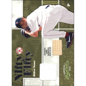 2002 Donruss Originals Nifty Fifty Combos #47 Hideo Nomo Red Sox