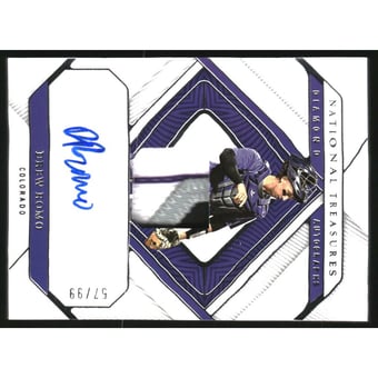 2023 Panini National Treasures Diamond Autograph Patches #26 Drew Romo