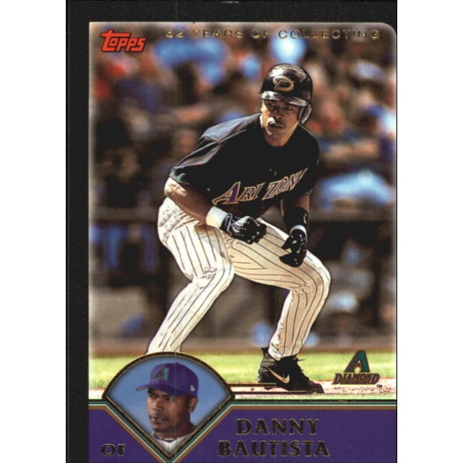 2003 Topps Black #42 Danny Bautista. rookie card picture