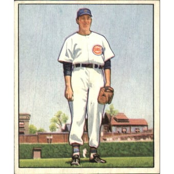 1950 Bowman #61 Bob Rush RC