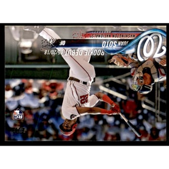 2018 Topps Update #US104 Juan Soto RD
