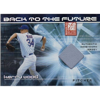 2002 Donruss Elite Back to the Future Threads #21 Kerry Wood