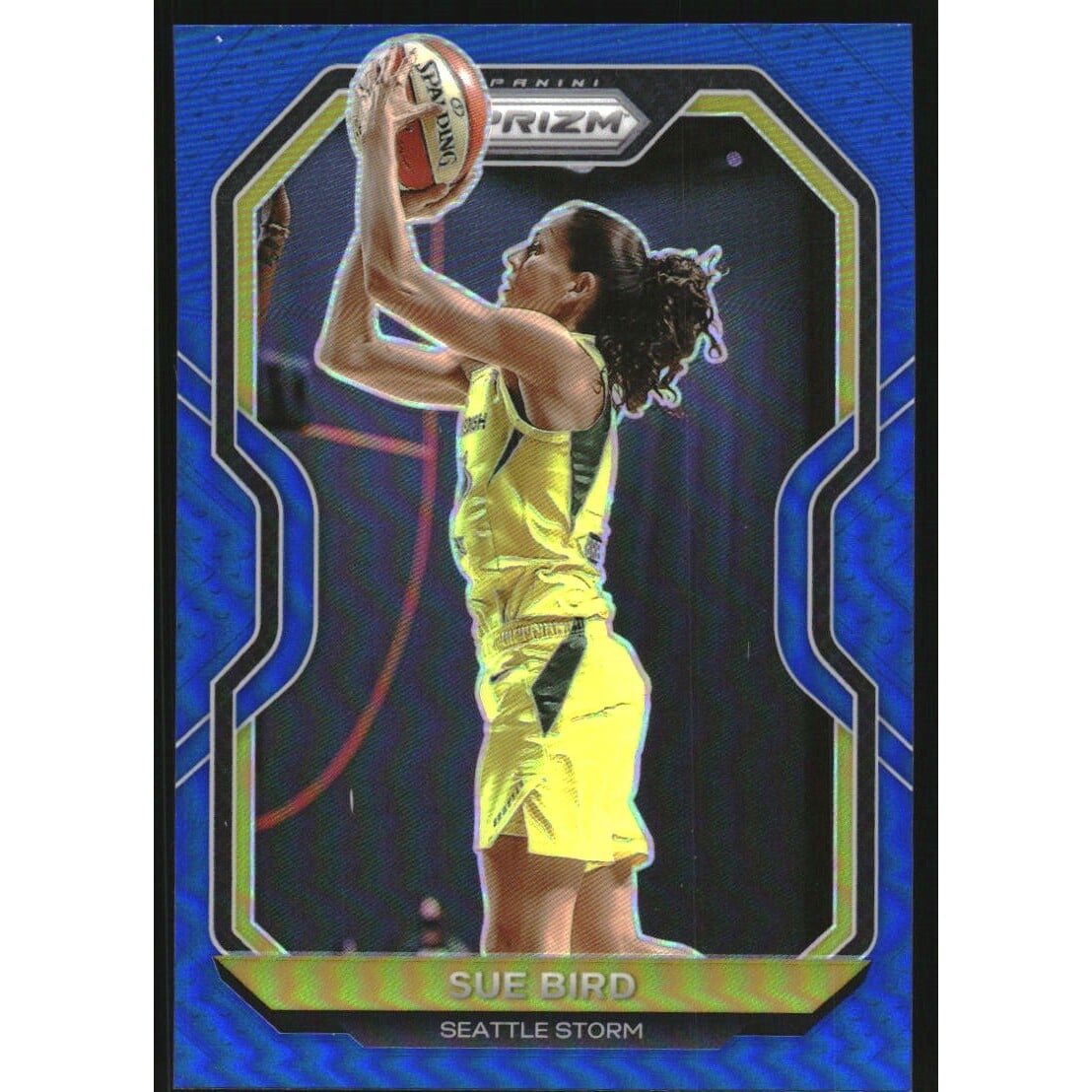 2021 Panini Prizm WNBA Prizms Blue #65 Sue Bird. rookie card picture