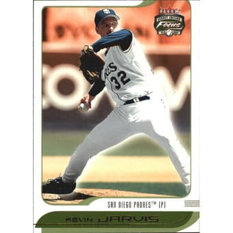 2002 Fleer Focus JE Jersey Parallel #189 Kevin Jarvis/32