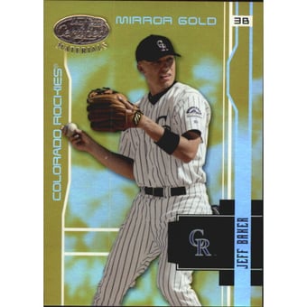 2003 Leaf Certified Materials Mirror Gold #61 Jeff Baker