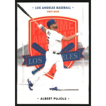 2021 Panini America's Pastime Swatches #7 Albert Pujols