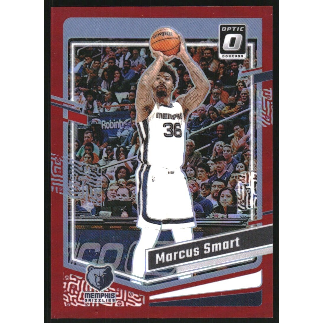 2023-24 Donruss Optic Red #152 Marcus Smart. rookie card picture