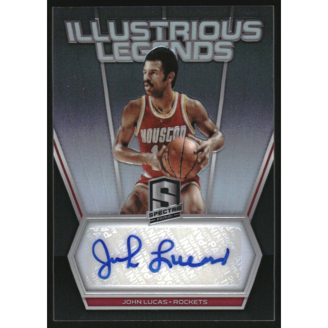 2017-18 Panini Spectra Illustrious Legends Signatures #5 John Lucas/149. rookie card picture