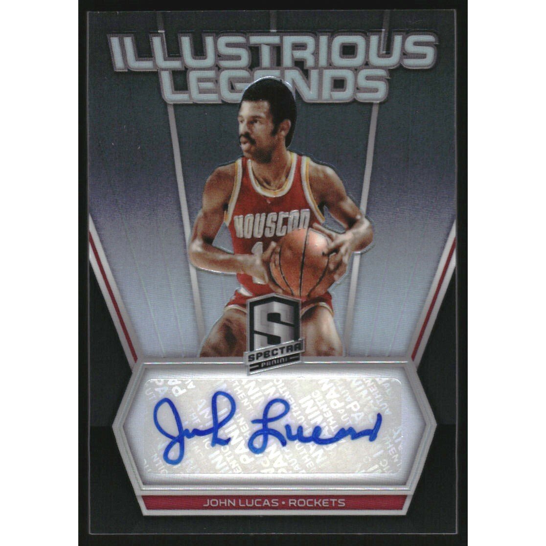 2017-18 Panini Spectra Illustrious Legends Signatures #5 John Lucas/149. rookie card picture