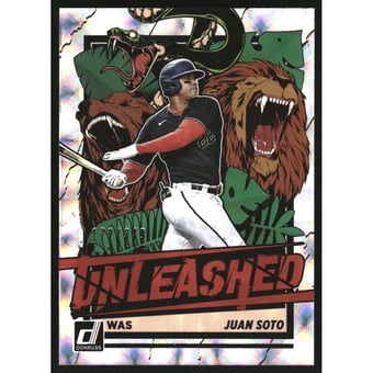 2021 Donruss Unleashed Silver #14 Juan Soto