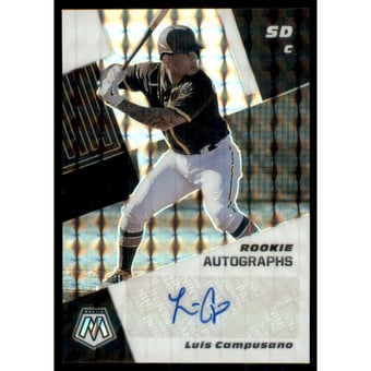 2021 Panini Mosaic Rookie Autographs Mosaic #48 Luis Campusano