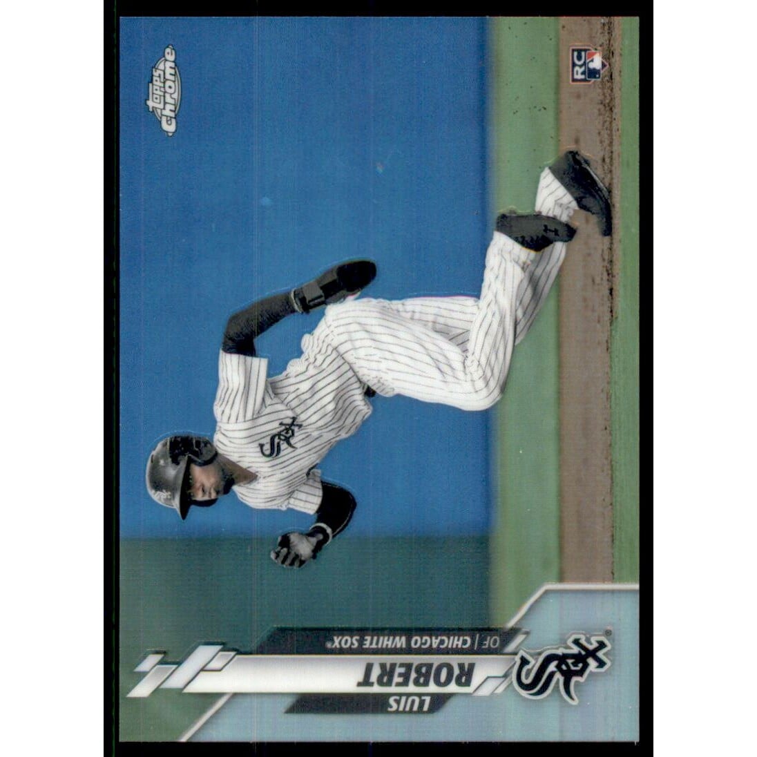 2020 Topps Factory Set Chrome Rookie Variation Refractors #392 Luis Robert. rookie card picture