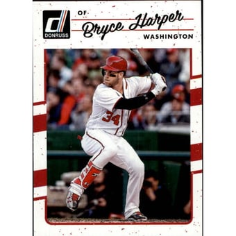 2017 Donruss Magenta Back #171 Bryce Harper