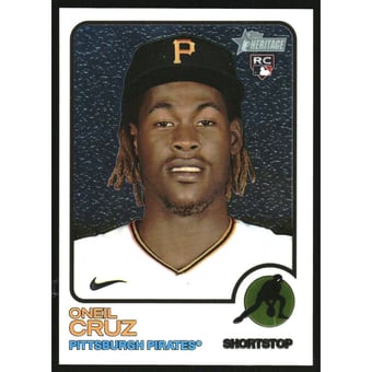 2022 Topps Heritage Chrome #157 Oneil Cruz