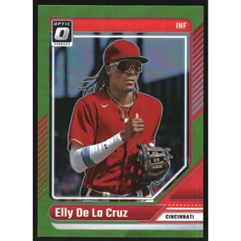 2024 Donruss Optic Lime Green #18 Elly De La Cruz