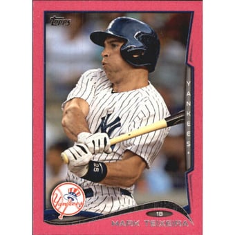 2014 Topps Mini Pink #613 Mark Teixeira