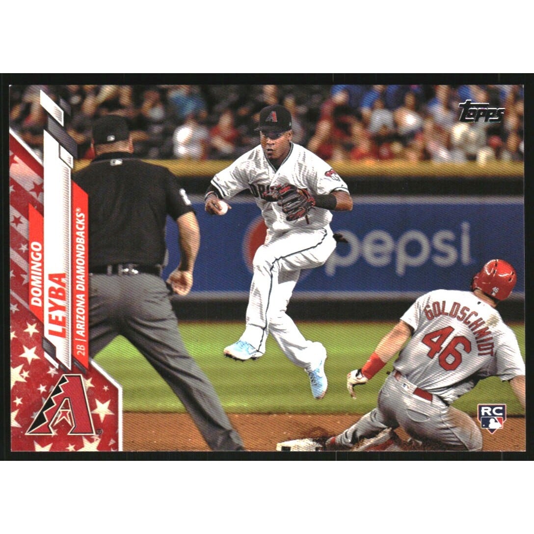 2020 Topps Independence Day #359 Domingo Leyba. rookie card picture