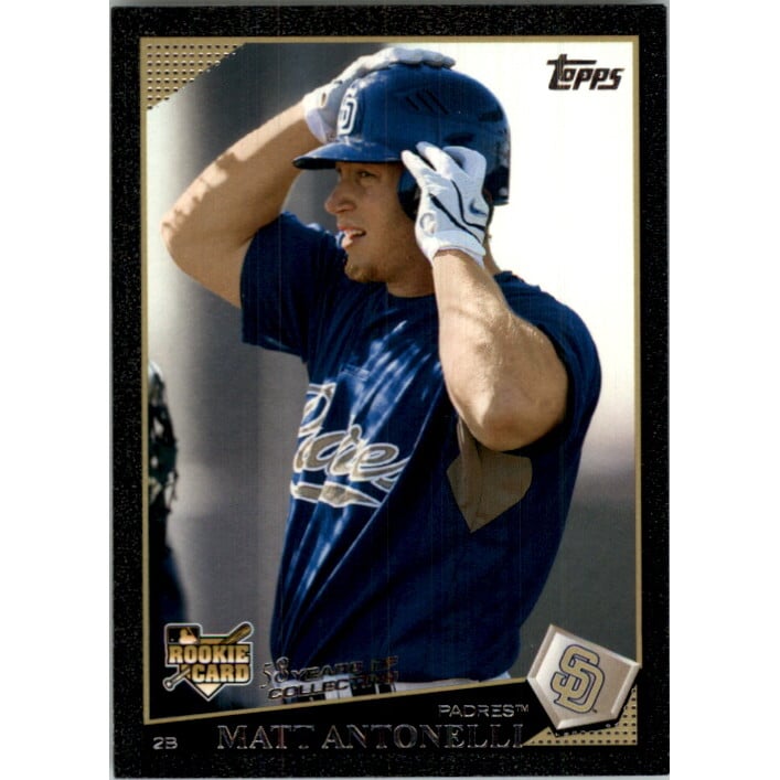 2009 Topps Black #159 Matt Antonelli. rookie card picture