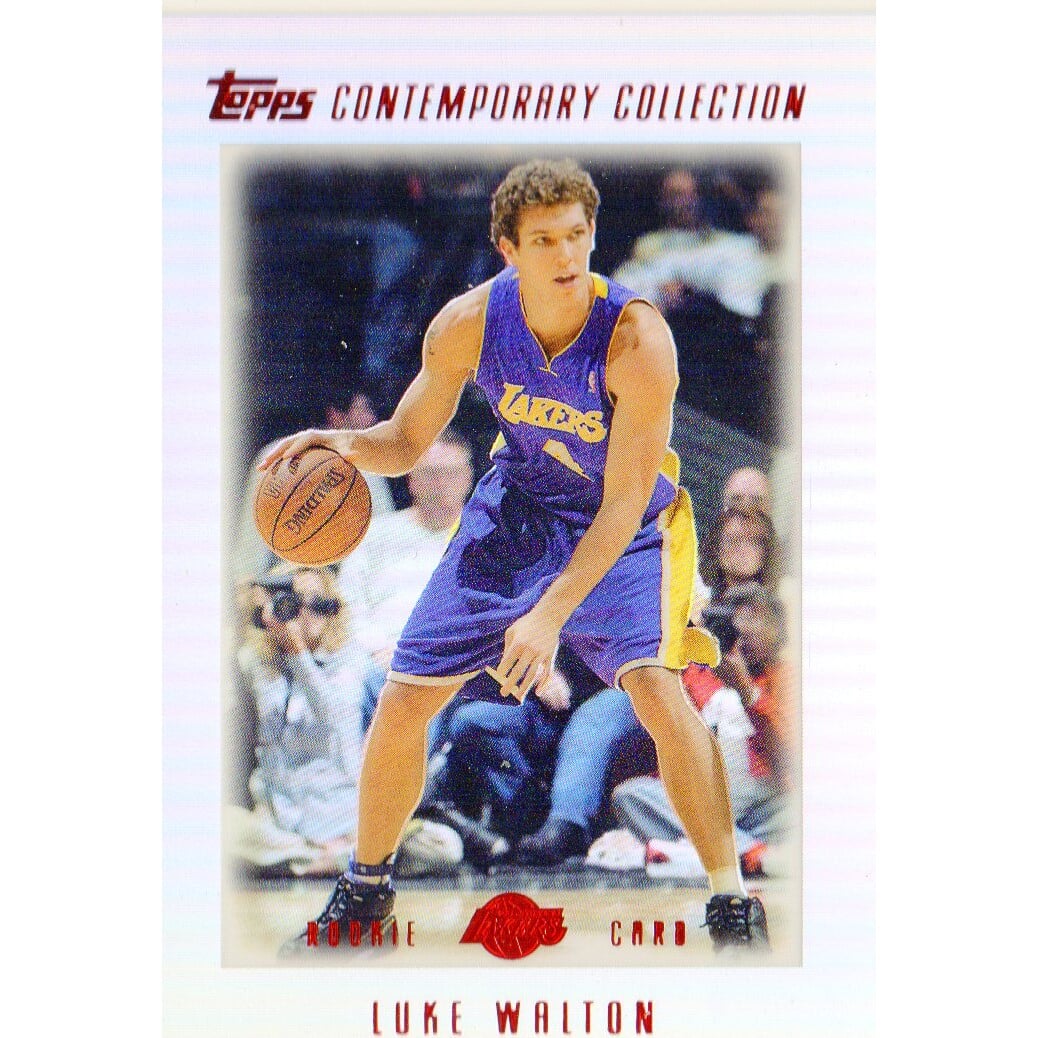 2003-04 Topps Contemporary Collection Red #17 Luke Walton. rookie card picture