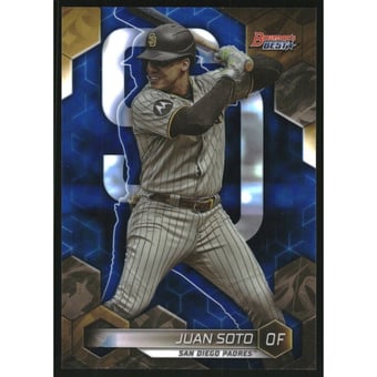 2023 Bowman's Best Blue Refractors #66 Juan Soto