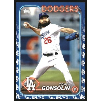 2024 Topps Team Color Border Variations #87 Tony Gonsolin