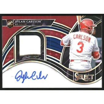 2021 Select Rookie Jersey Autographs Tri-Color #19 Dylan Carlson