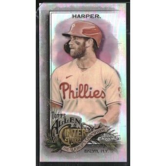 2022 Topps Allen and Ginter Chrome Mini #16 Bryce Harper