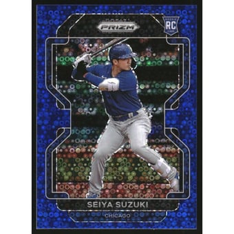 2022 Panini Prizm Prizms Blue Donut Circles #46 Seiya Suzuki