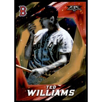 2017 Topps Fire Orange #91 Ted Williams