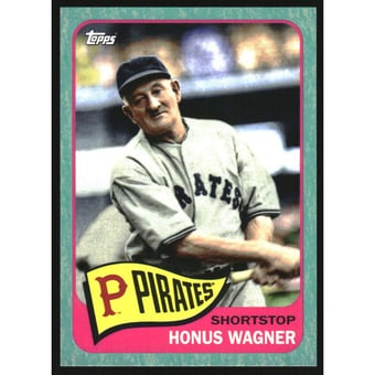 2023 Topps Archives Aqua Sparkle #135 Honus Wagner