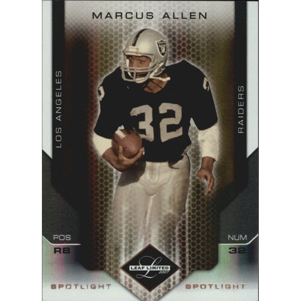 2007 Leaf Limited Bronze Spotlight #165 Marcus Allen