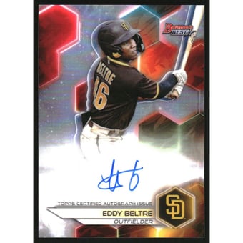 2023 Bowman's Best Best of '23 Autographs Refractors #B23EBE Eddy Beltre