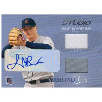 2005 Studio Diamond Cuts Signature Combo #DC16 J.Bonderman Jsy-Jsy/50