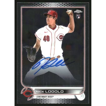 2022 Topps Chrome Rookie Autographs #RANL Nick Lodolo