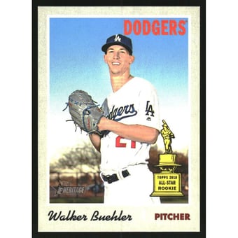 2019 Topps Heritage Mini #427 Walker Buehler