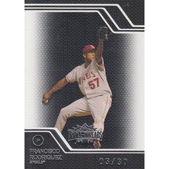 2008 Topps Triple Threads Black #5 Francisco Rodriguez
