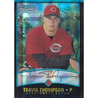 2001 Bowman Chrome X-Fractors #318 Travis Thompson