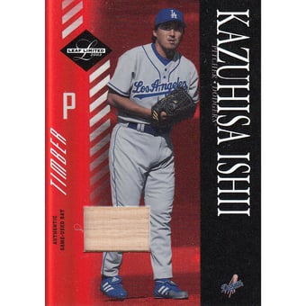 2003 Leaf Limited Timber #83 Kazuhisa Ishii A