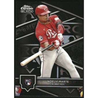 2024 Topps Chrome Black Rookie Design Variations #94 Noelvi Marte