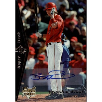2007 SP Rookie Edition Autographs #175 Brandon Wood 95
