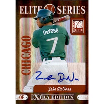 2011 Donruss Elite Extra Edition Elite Series Signatures #11 Zeke DeVoss