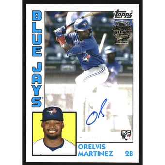 2025 Topps Archives '84 Topps Fan Favorites Autographs #84FFANA Nacho Alvarez Jr.