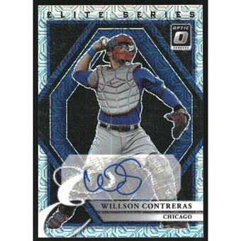 2022 Donruss Optic The Elite Series Signatures Mojo #43 Willson Contreras