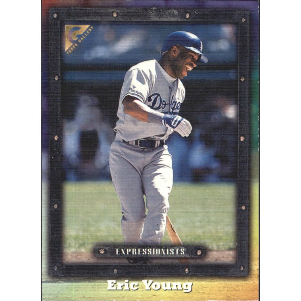 1998 Topps Gallery Gallery Proofs #84 Eric Young. rookie card picture